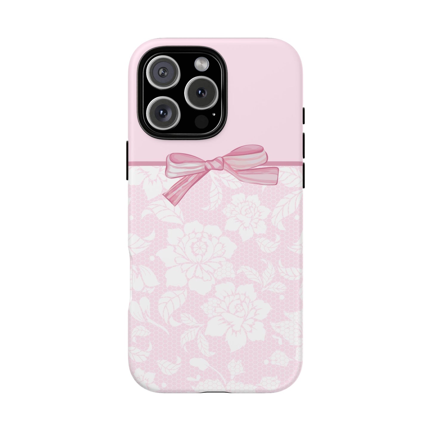 Floral Bow Pink Phone Case
