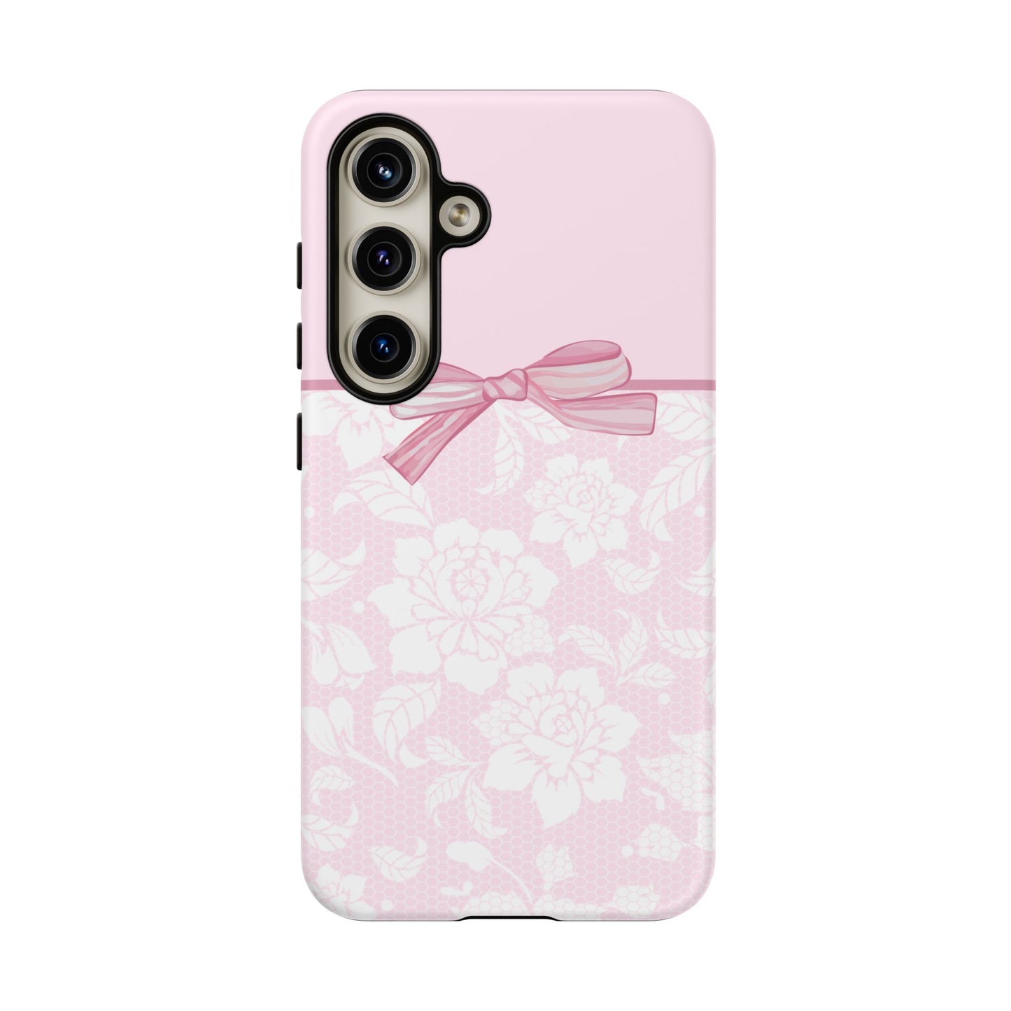 Floral Bow Pink Phone Case
