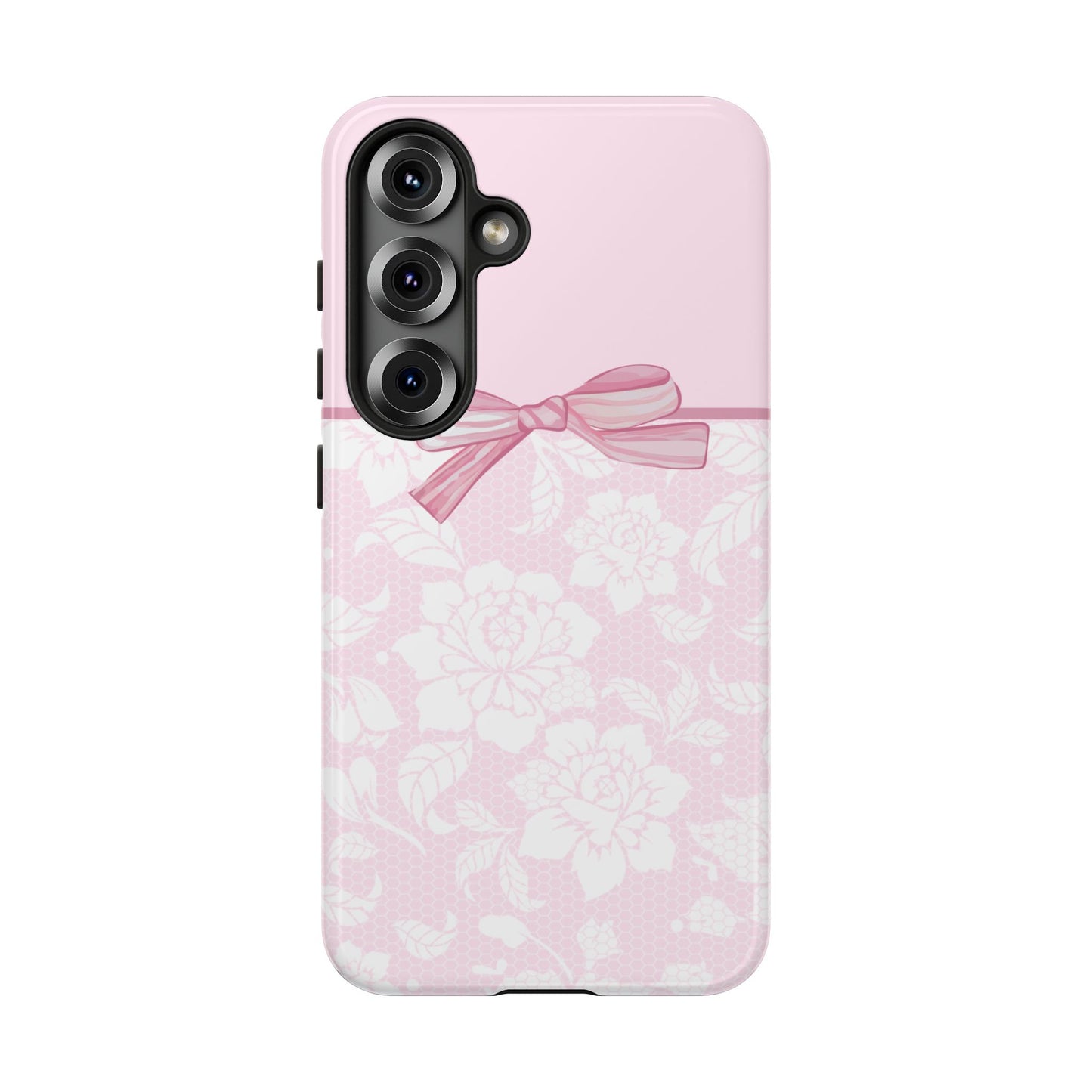 Floral Bow Pink Phone Case