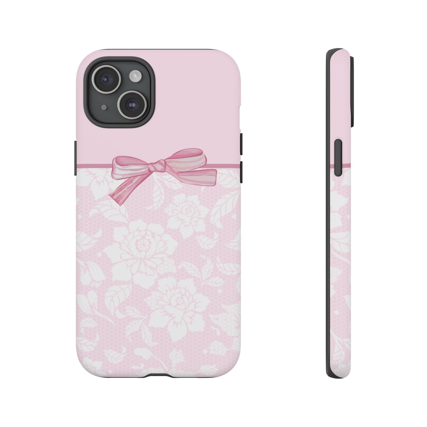 Floral Bow Pink Phone Case