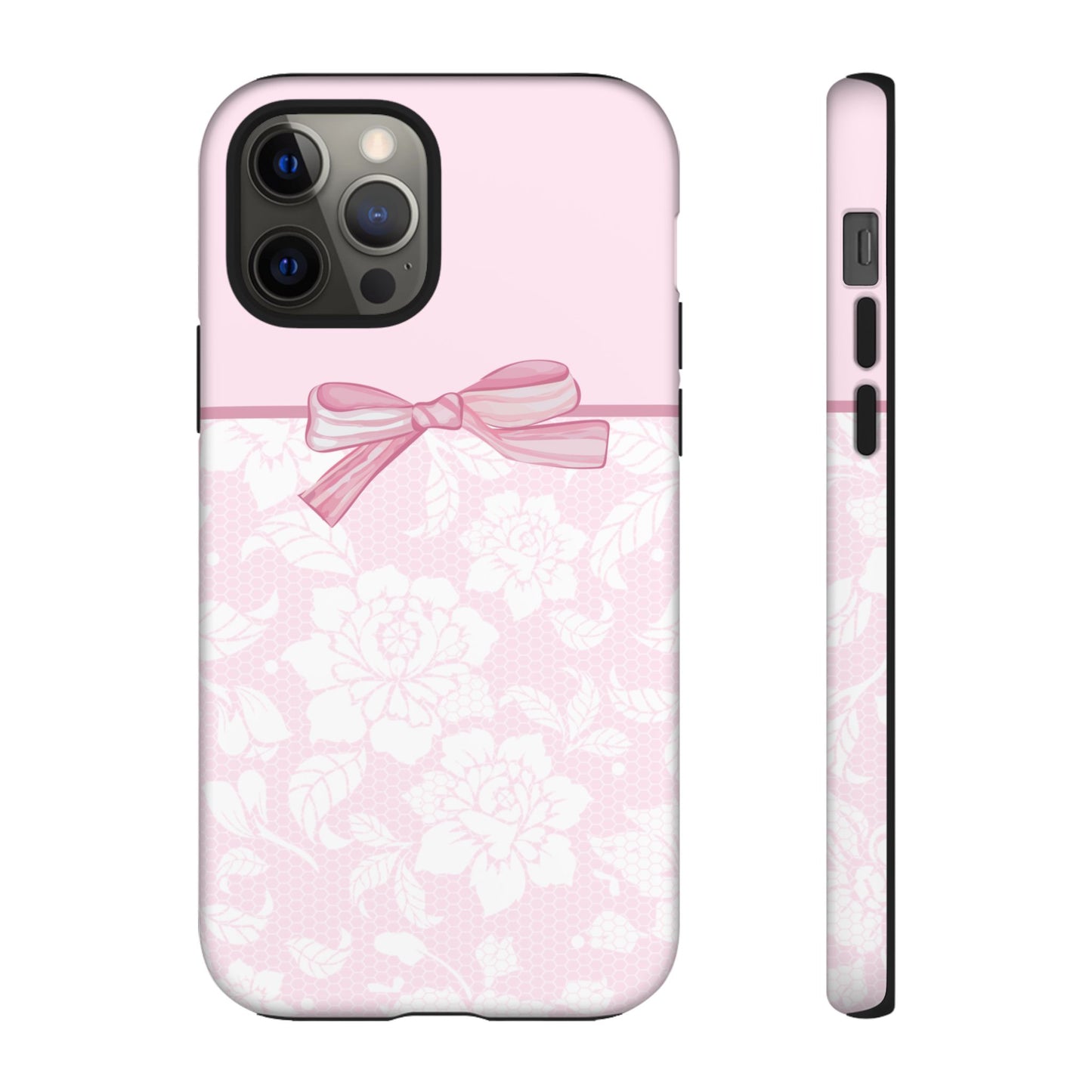 Floral Bow Pink Phone Case