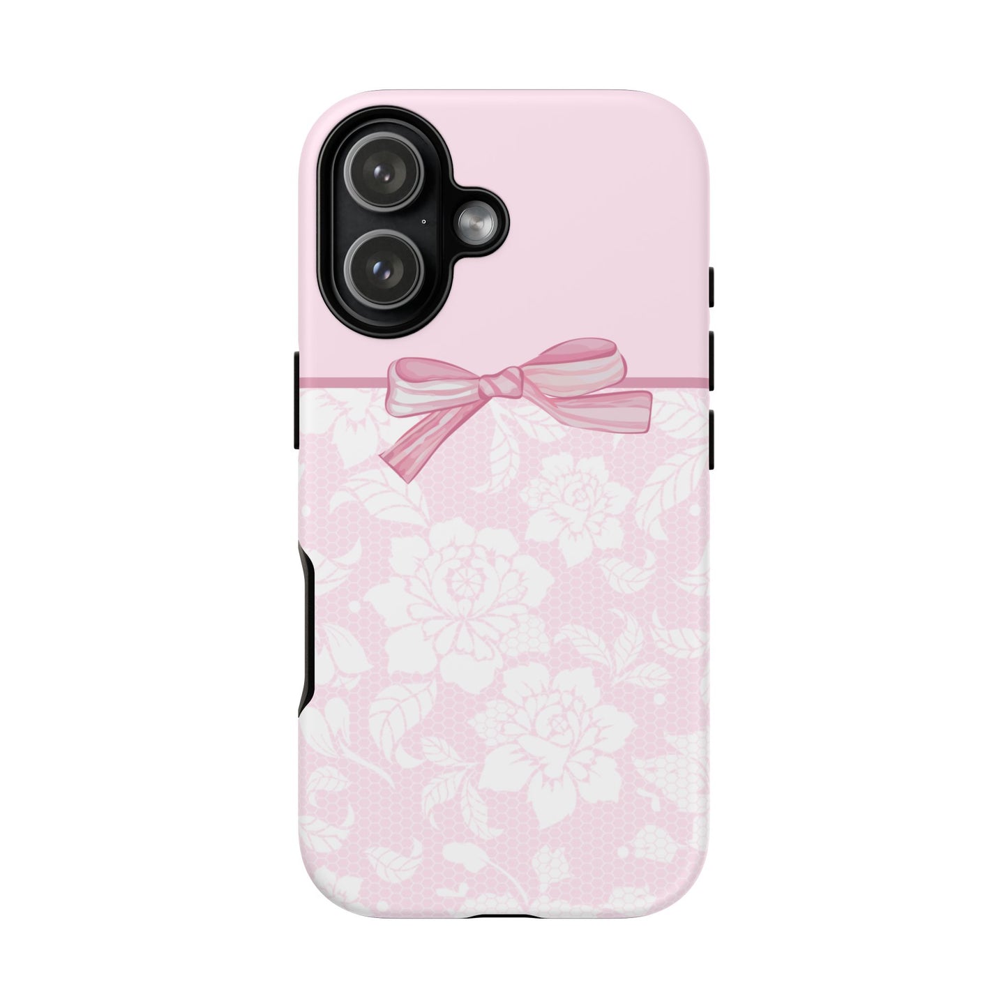 Floral Bow Pink Phone Case