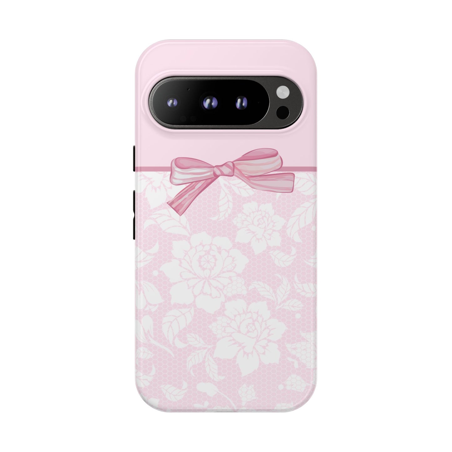 Floral Bow Pink Phone Case