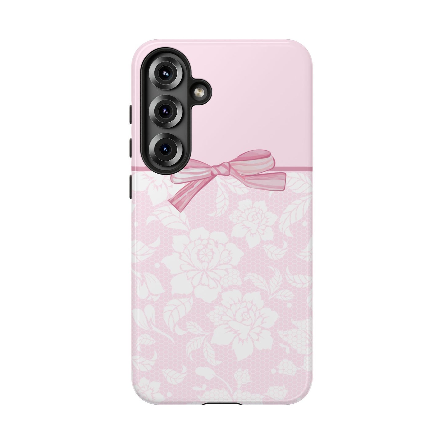 Floral Bow Pink Phone Case