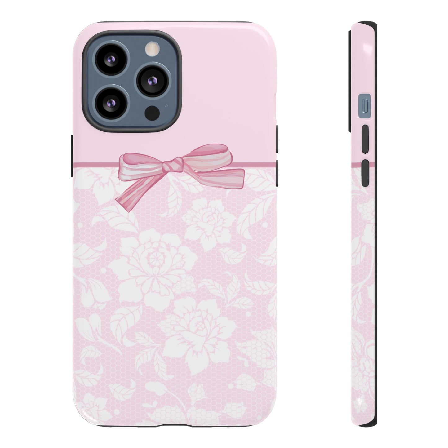 Floral Bow Pink Phone Case