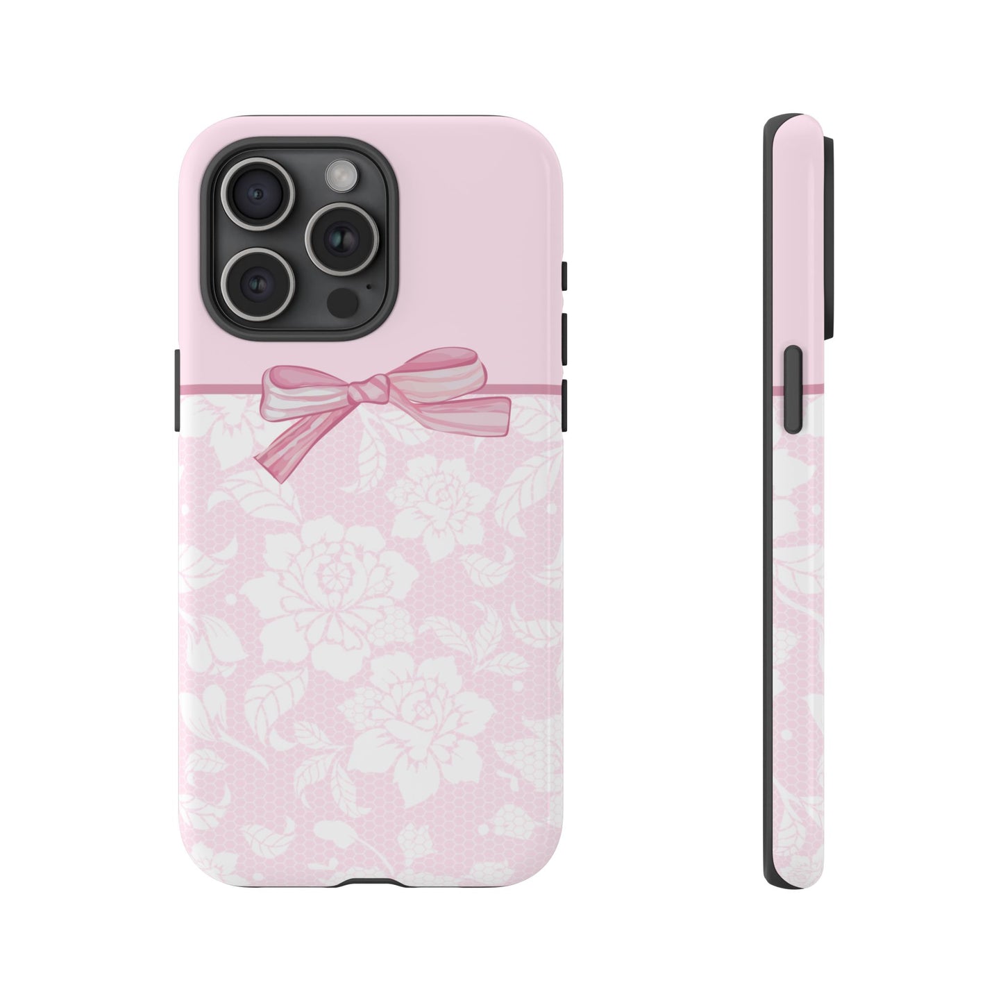 Floral Bow Pink Phone Case