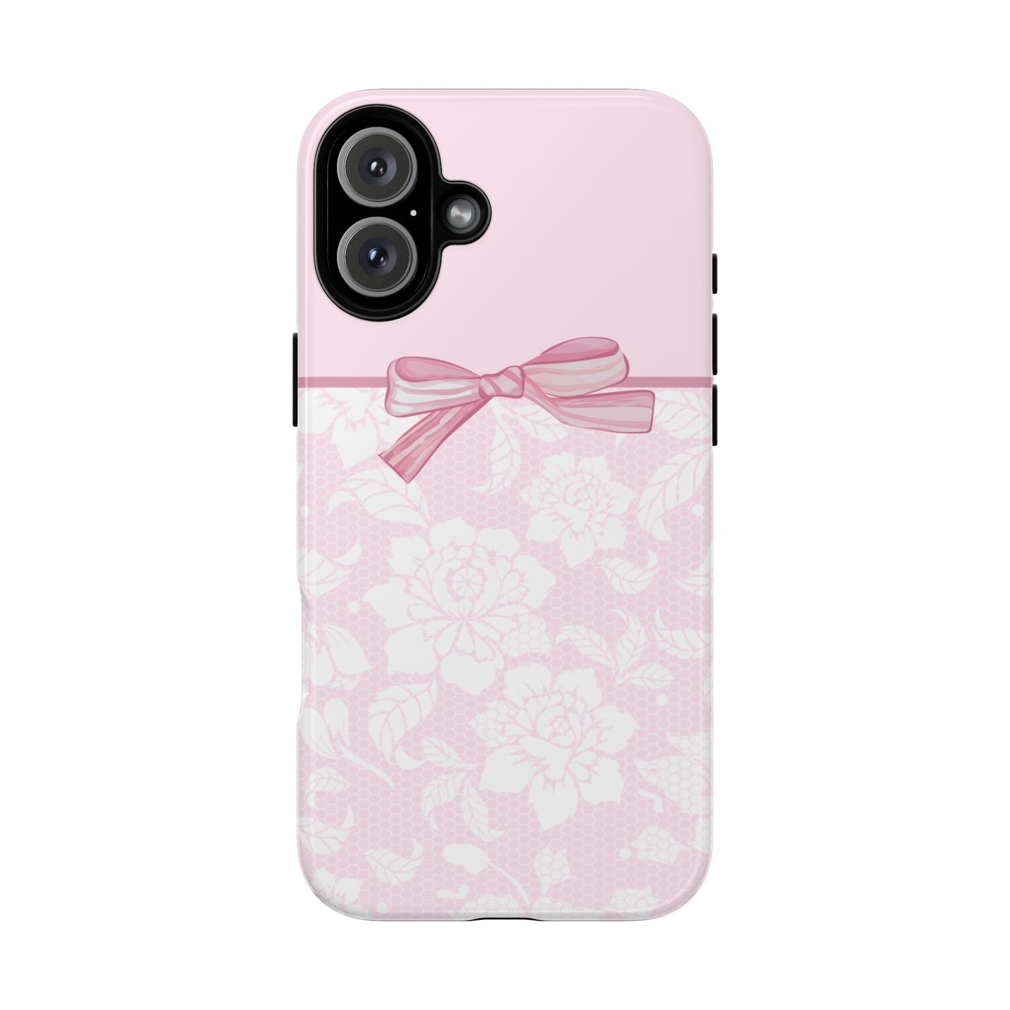 Floral Bow Pink Phone Case