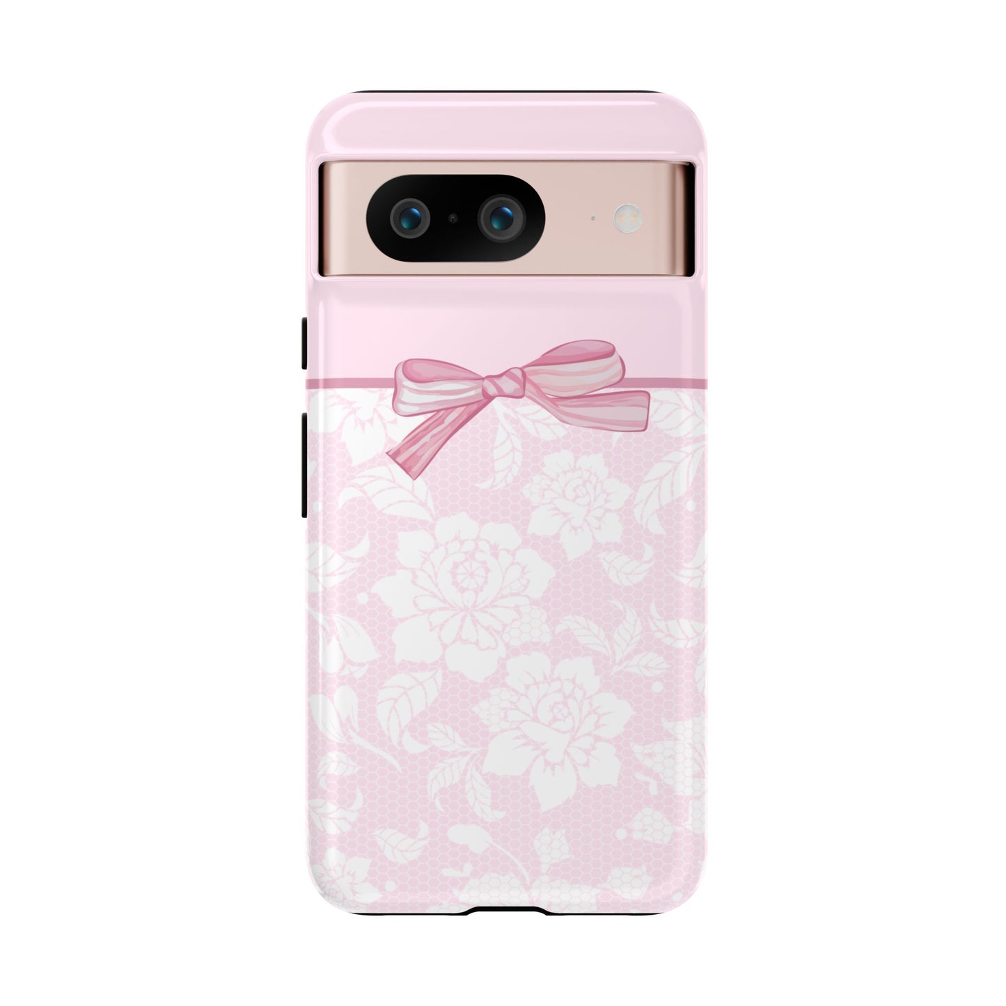 Floral Bow Pink Phone Case