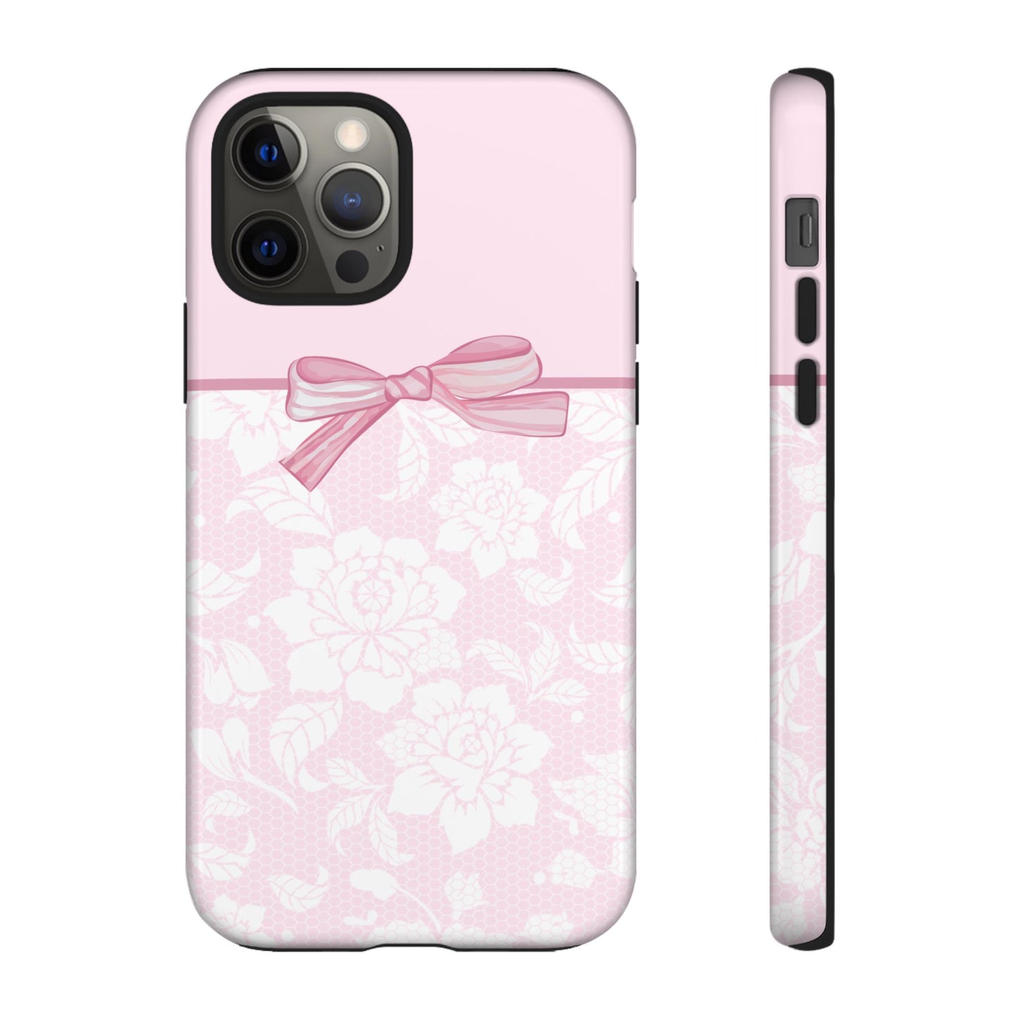 Floral Bow Pink Phone Case