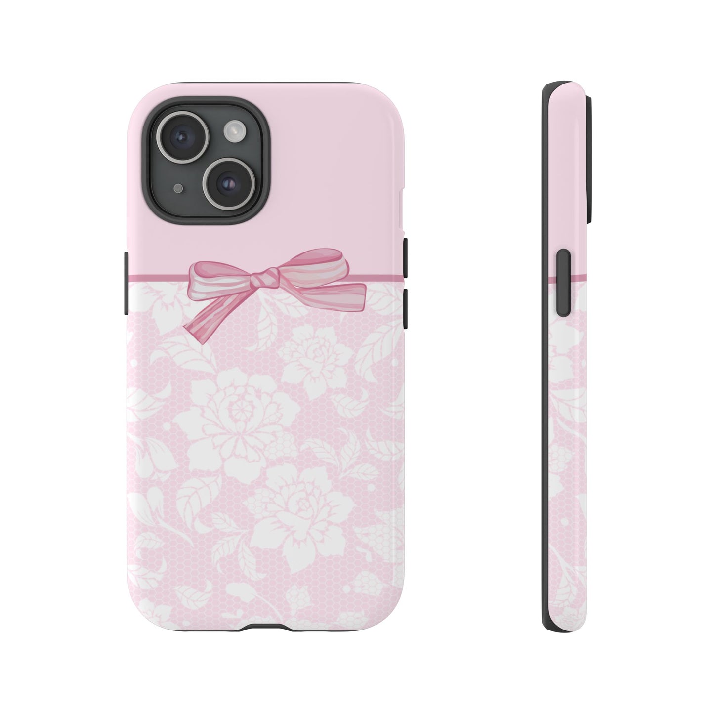 Floral Bow Pink Phone Case