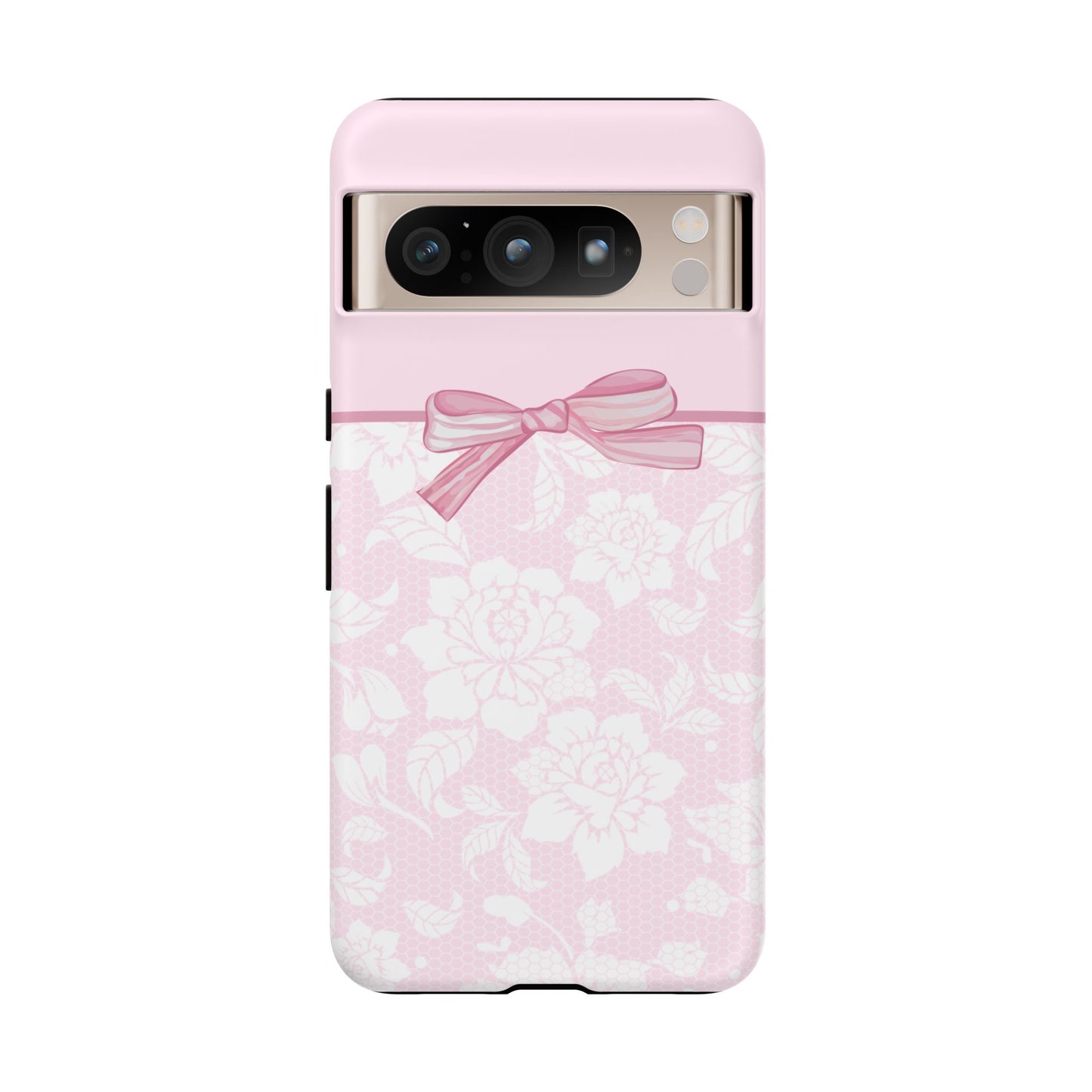 Floral Bow Pink Phone Case